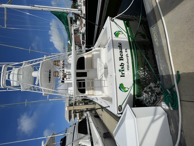 Irish Beaute sportfishing yacht at the dock